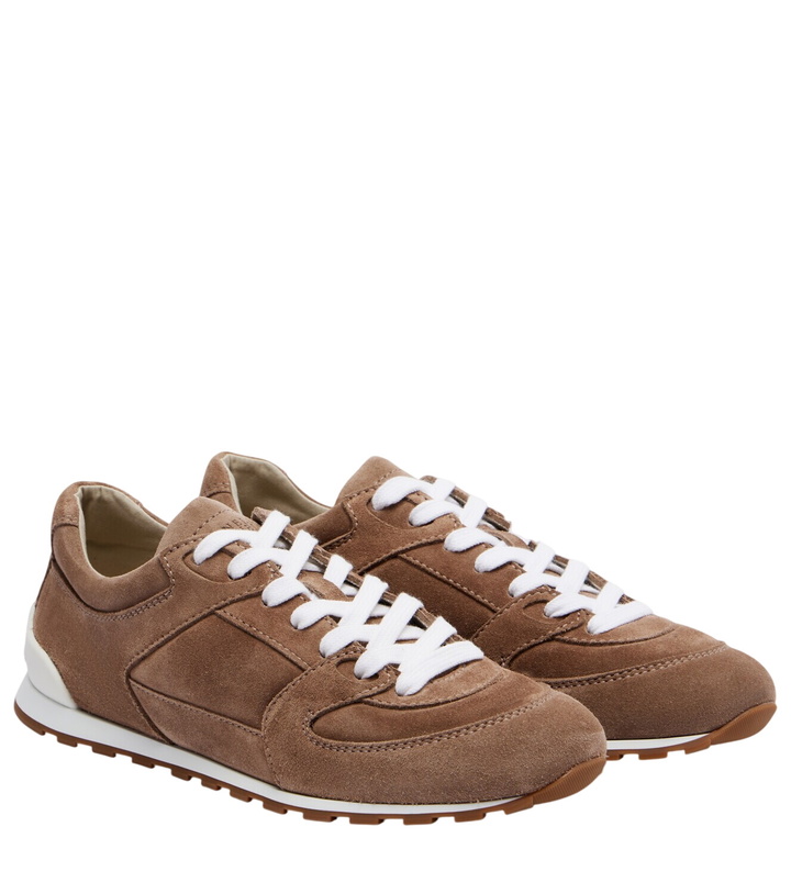 Photo: Brunello Cucinelli Runner suede sneakers