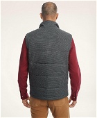 Brooks Brothers Men's Paddock Quilted Herringbone Vest | Grey