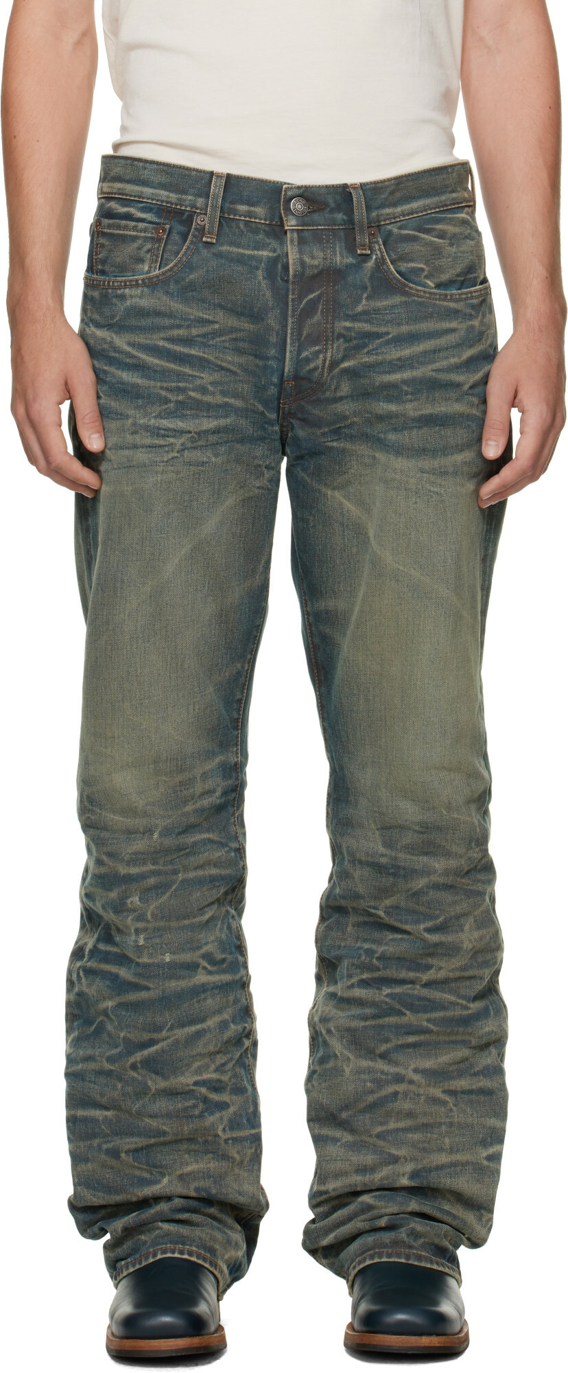 Acne Studios Blue Regular Fit 2010 Jeans