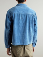 Folk - Zaki Cotton-Corduroy Jacket - Blue