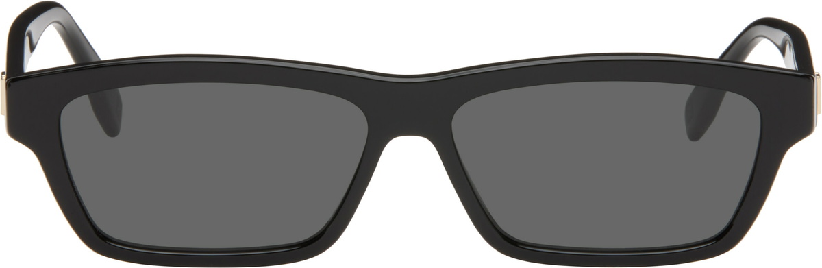 Fendi Black 'FF' Squared Sunglasses