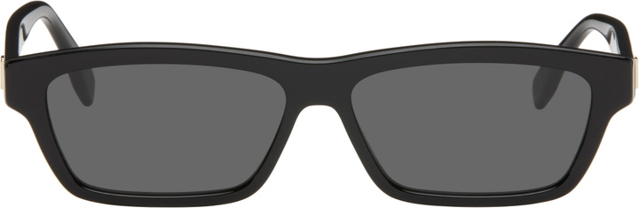Photo: Fendi Black 'FF' Squared Sunglasses