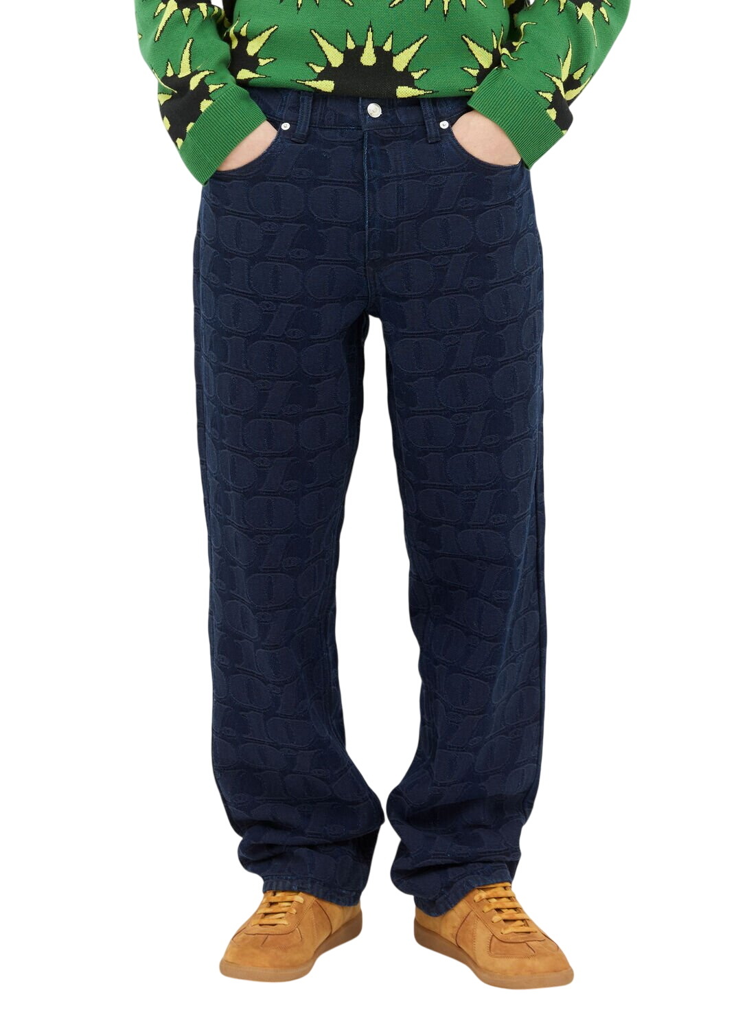 Awake Awake Ny X Carhartt Wip Double Knee Pant Green Casual Pants
