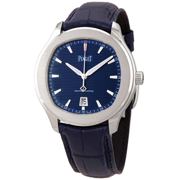 Photo: Piaget Polo S Automatic Blue Dial Mens Watch G0A43001
