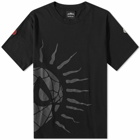 Moncler Men's x Spiderman Side Print T-Shirt in Black