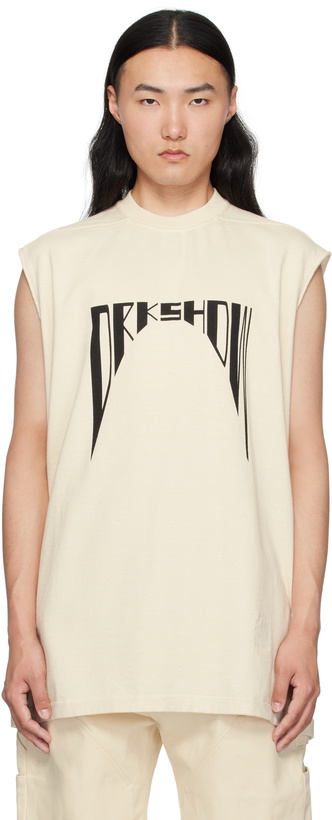 Photo: Rick Owens DRKSHDW Off-White Hollywood Tarp Tank Top