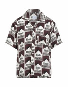 Rhude Mens Shirt Chocolate in Brown