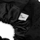 Tort Women's Lola Scrunchie in Midnight Silk
