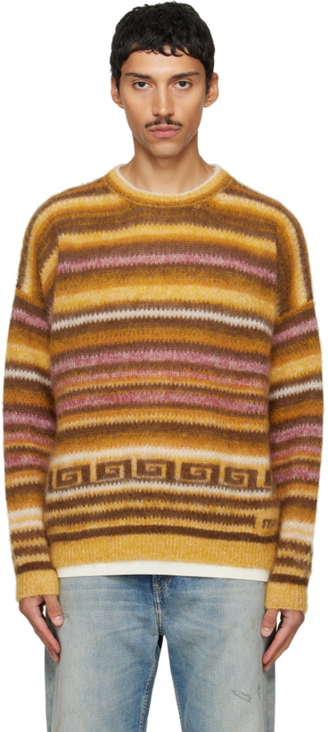 Photo: Isabel Marant Tan & Pink Scolan Sweater