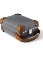 Globe-Trotter - Centenary Leather-Trimmed Vulcanised Fibreboard Three-Piece Watch Box