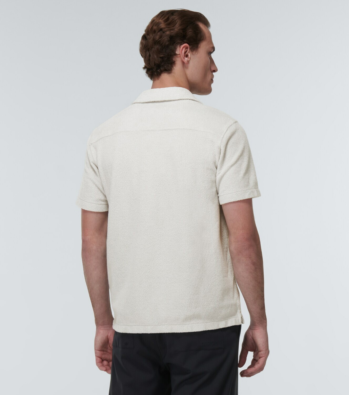 Orlebar Brown Howell terry cotton shirt