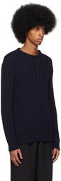 Massimo Alba Navy Loris Sweater