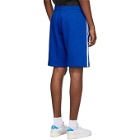 adidas Originals Blue 3D Trefoil 3-Stripes Shorts