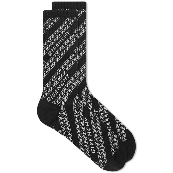 Photo: Givenchy Chain Logo Sock