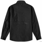 Stone Island Shadow Project Men's Cotton Nylon Printed Shirt Jacke in Black