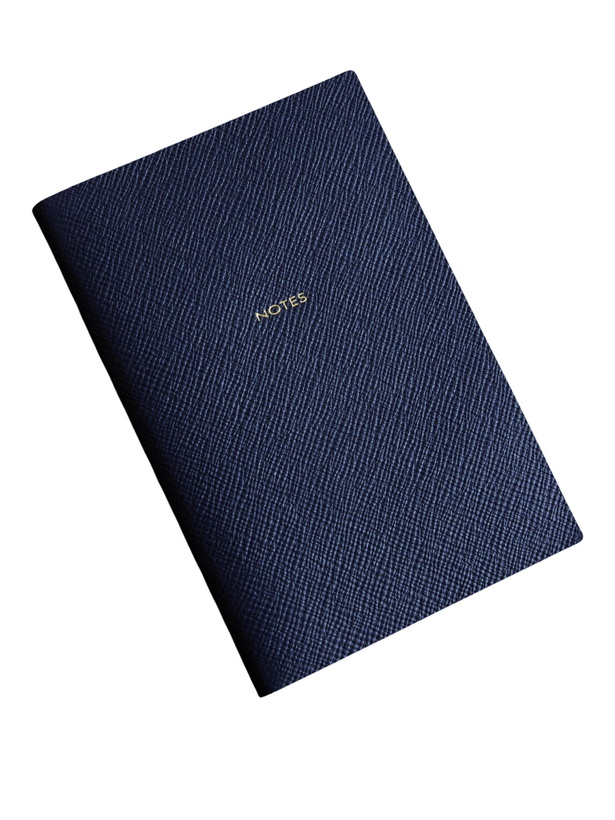 Photo: Smythson - Chelsea Cross-Grain Leather Notebook