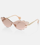 Aquazzura Palm Beach cat-eye sunglasses