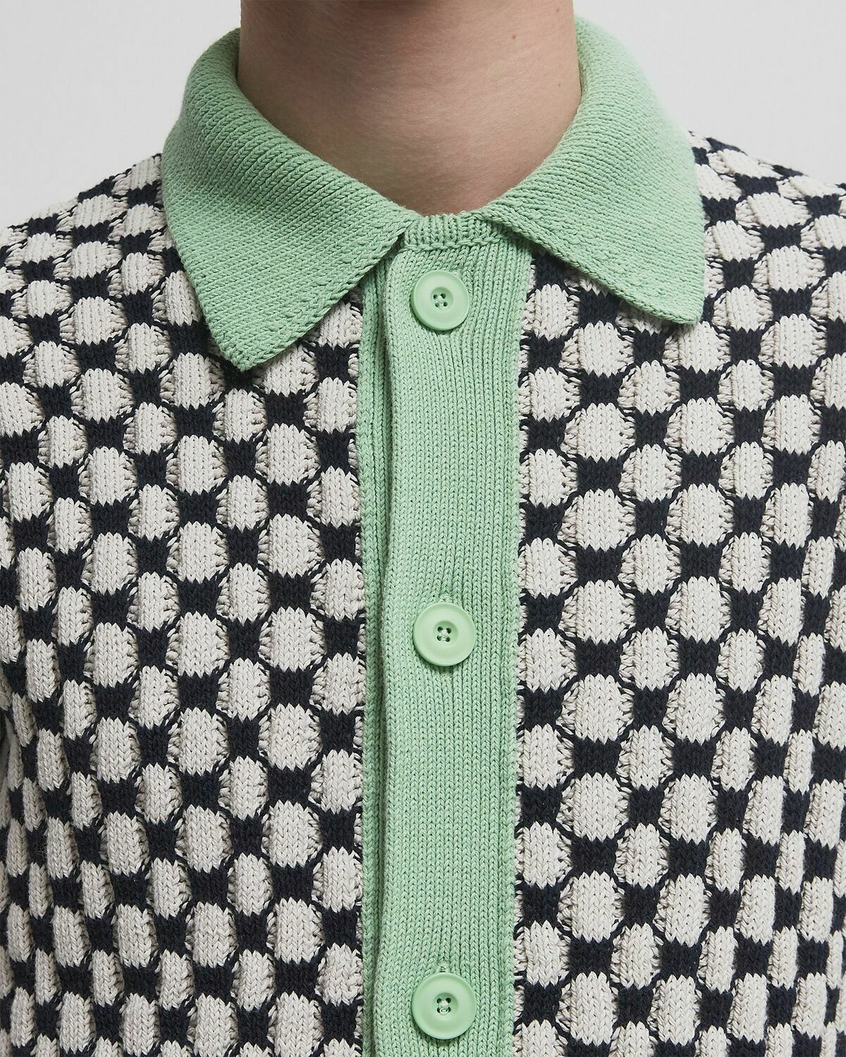CLOSED POLO JACKET black/beige Mens Zippers & Cardigan