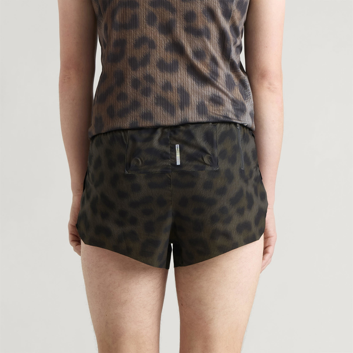 SOAR Men's Marathon Shorts in Leopard
