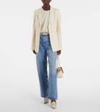 Fforme Bennet wool-blend crêpe blazer