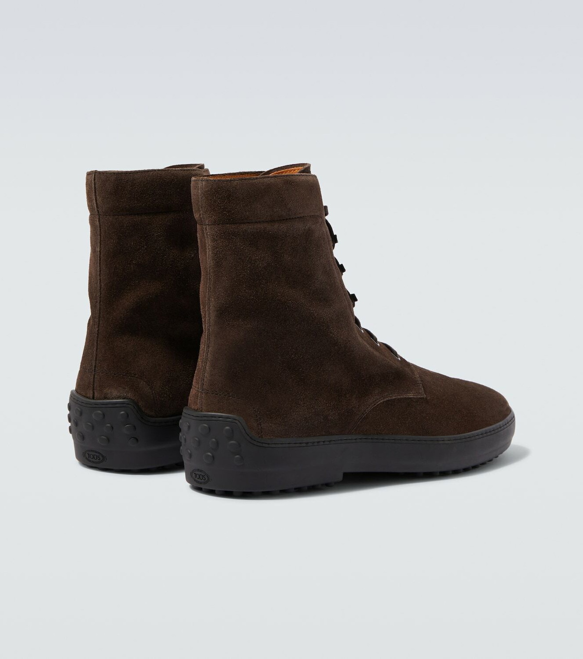 Tod's Suede lace-up boots