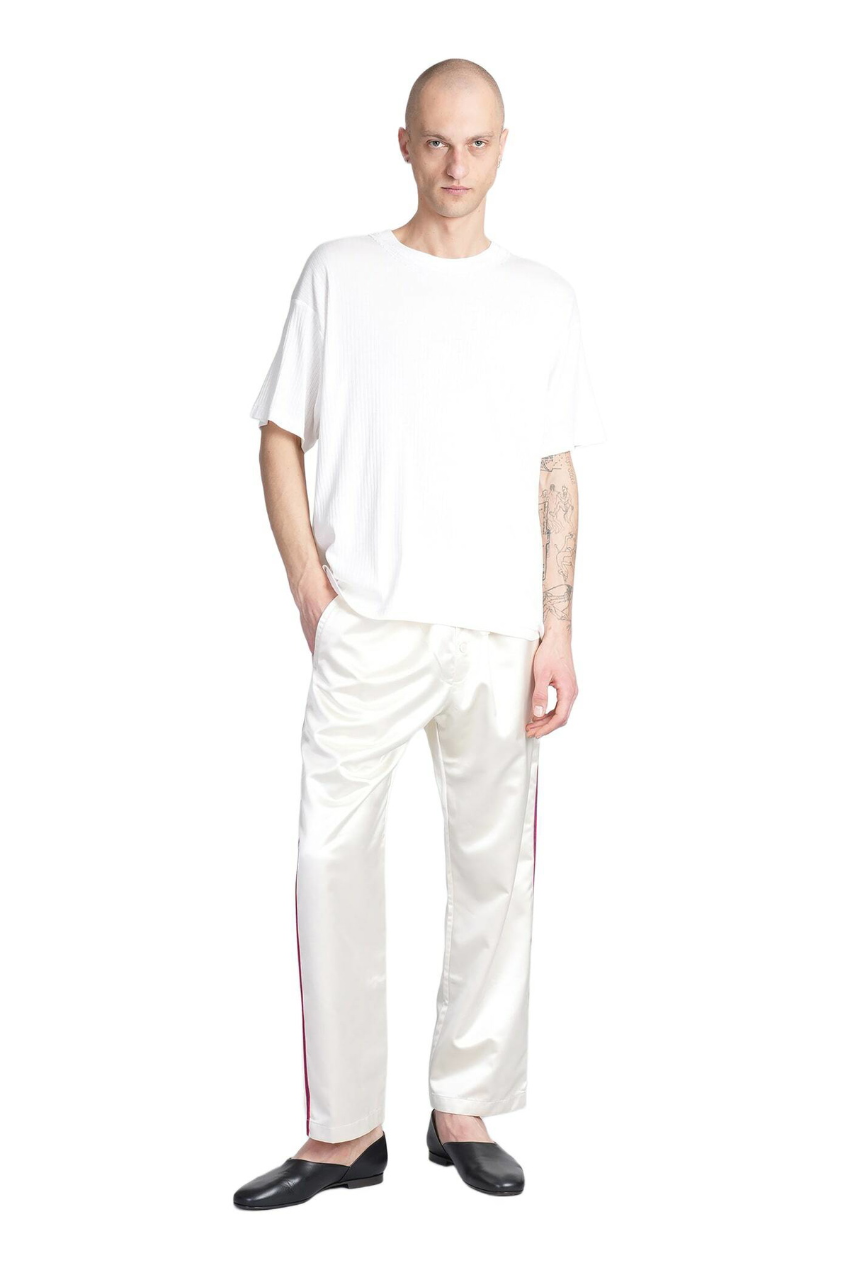 Bode T-shirt In White Cotton Bode