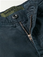 Incotex - Tapered Tricochino Cargo Trousers - Blue