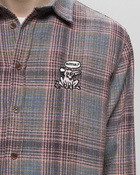 Butter Goods Rodent Flannel Shirt Grey - Mens - Longsleeves