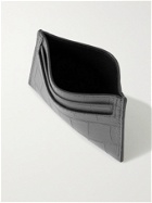 MULBERRY - Croc-Effect Leather Cardholder