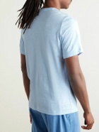 Onia - Slub Cotton-Jersey T-Shirt - Blue