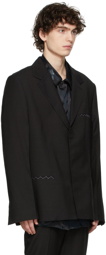 Tom Wood Black Deborah Suit Blazer