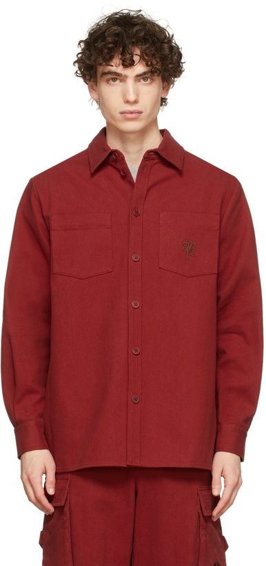 Photo: Marc Jacobs Heaven Red Heaven by Marc Jacobs Oversize Work Shirt