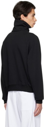 Recto SSENSE Exclusive Black Half-Zip Sweatshirt