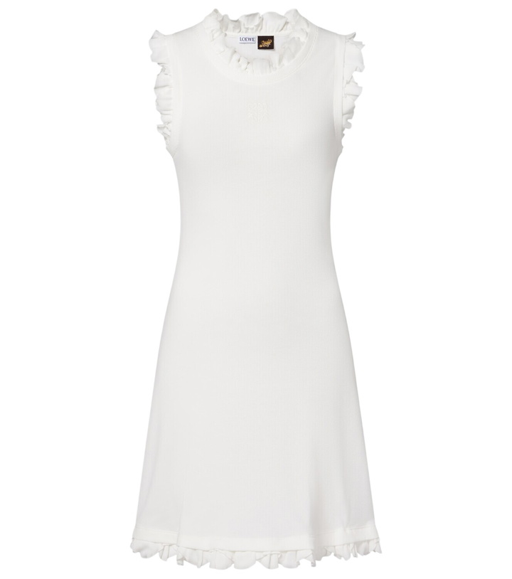 Photo: Loewe Paula's Ibiza cotton-blend minidress