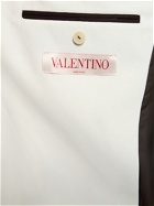 VALENTINO - Double Breast Cotton Blend Blazer