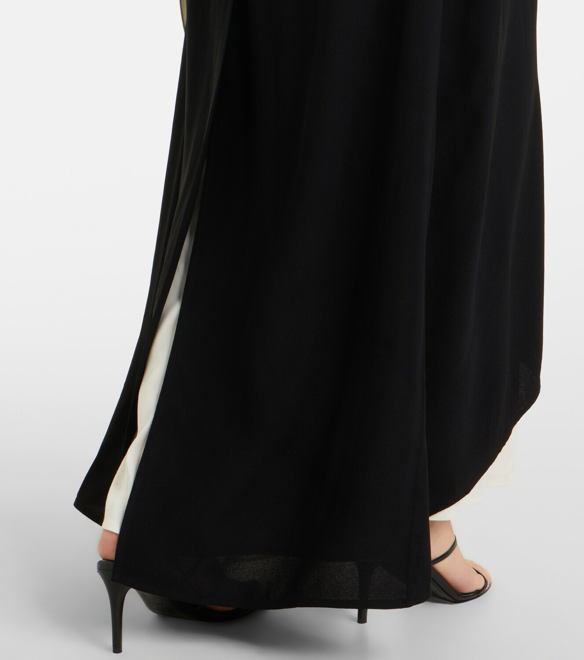 Proenza Schouler Daliah draped crêpe satin maxi dress