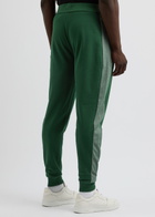 Boss Panelled Cotton-blend Sweatpants Green