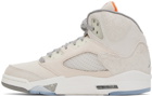 Nike Jordan Beige Air Jordan 5 Sneakers