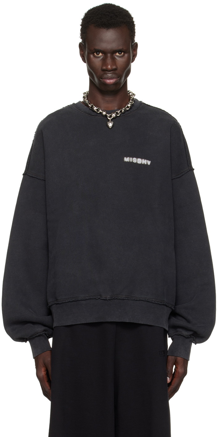 MISBHV Black Warszawa Crewneck Sweatshirt MISBHV