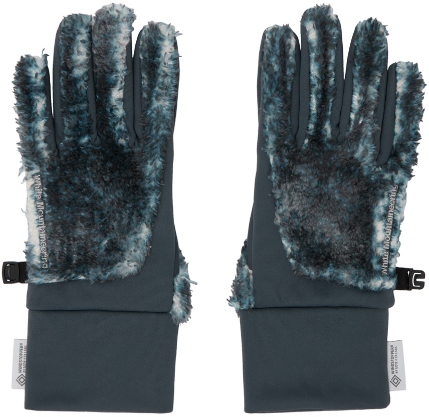 Photo: White Mountaineering®︎ Gray Windstopper Fleece Gloves