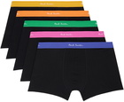 Paul Smith Five-Pack Black Boxer Briefs