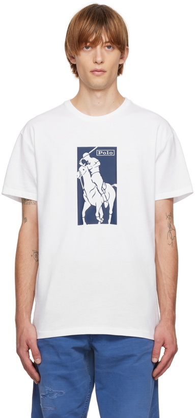 Photo: Polo Ralph Lauren White Big Pony T-Shirt