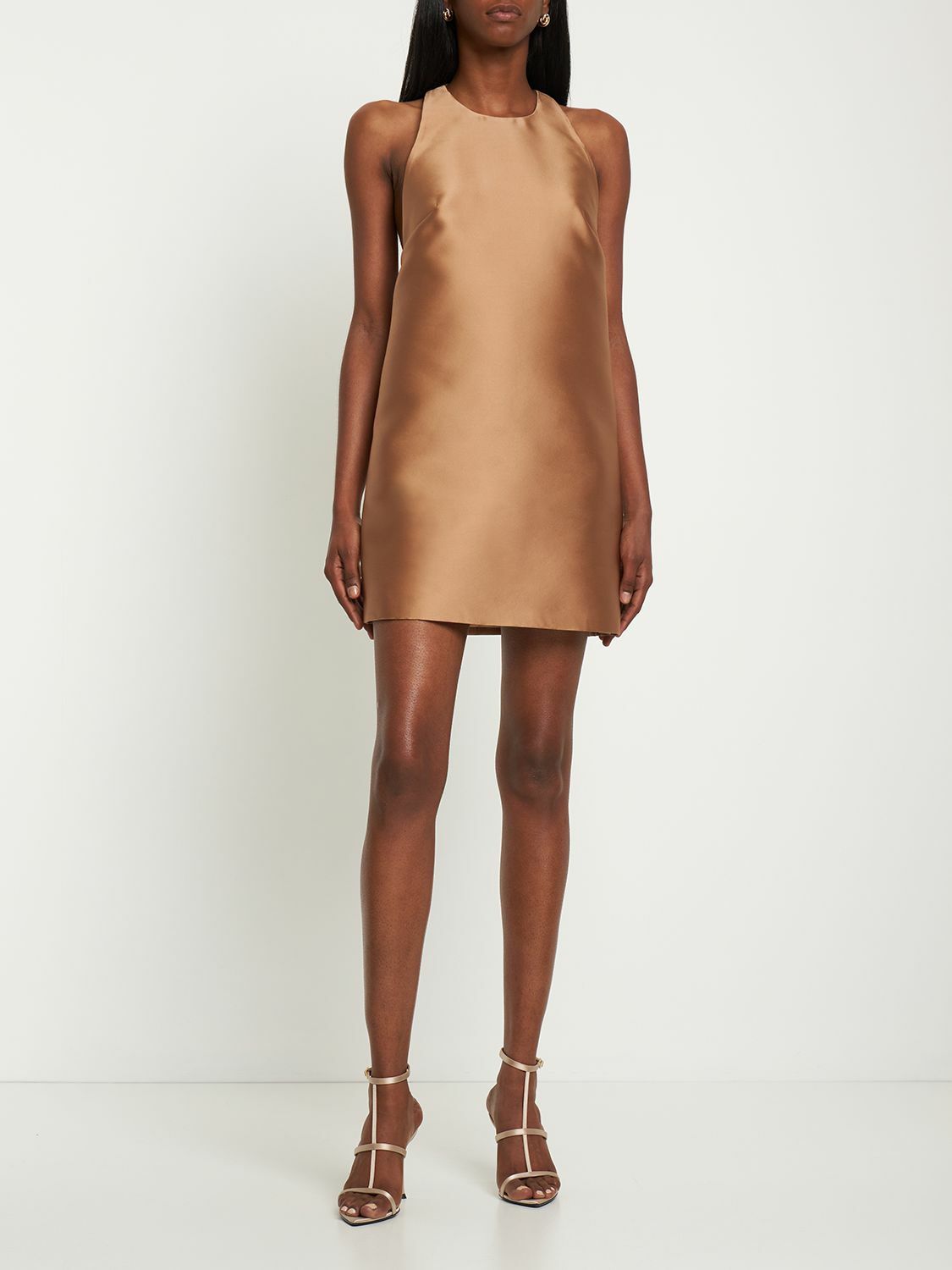 VALENTINO - Techno Duchesse Mini Dress Valentino