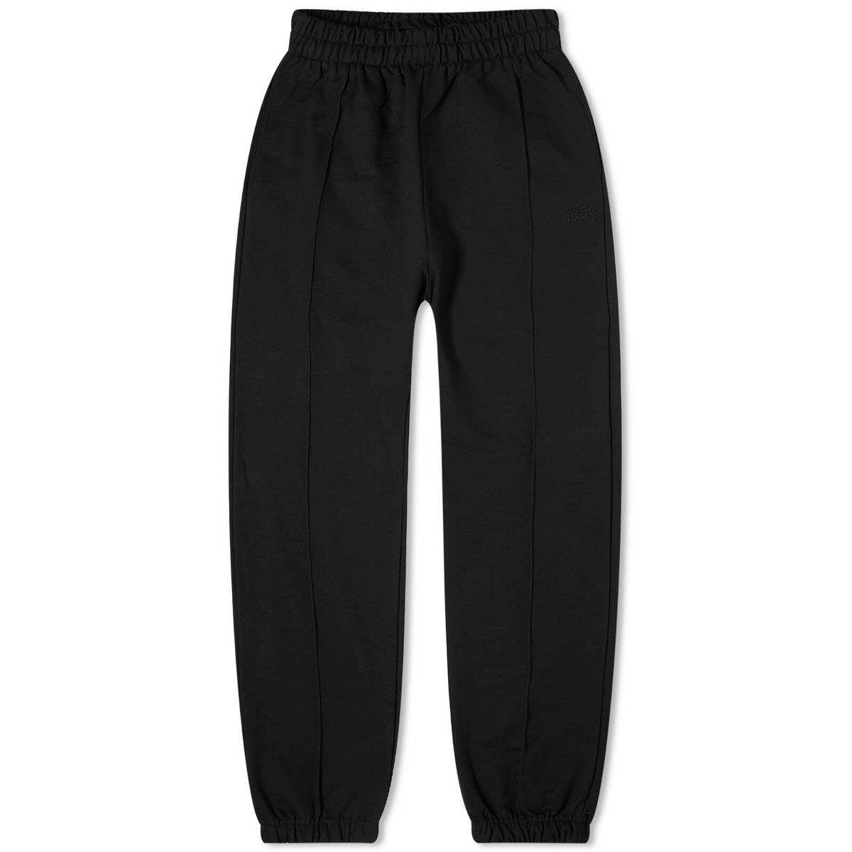 Photo: GCDS Men's Embroidered Logo Sweat Pants in Nero