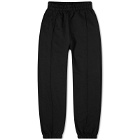 GCDS Men's Embroidered Logo Sweat Pants in Nero