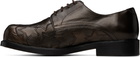 Stefan Cooke Brown Star Square Toe Derbys