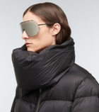 Rick Owens Oversized shield sunglasses