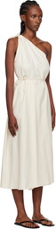 Baserange Off-White View Midi Dress