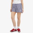 Sporty & Rich Women's Vendome Boxer Shorts in Navy Stripe