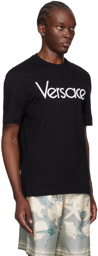 Versace Black 1978 Re-Edition Logo T-Shirt